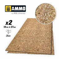 Create Cork Thick Grain 3mm (2 sheets) #AMM8843