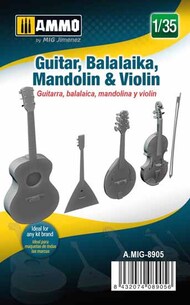 Guitar, Balalaika, Mandolin & Violin #AMM8905