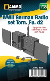  Ammo by Mig Jimenez  1/35 WW2 German Radio Set Torn. Fu. D2 AMM8908