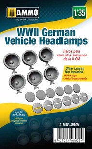 WW2 German Vehicle Headlamps #AMM8909