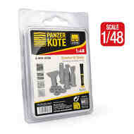  Ammo by Mig Jimenez  1/48 1/48 Panzer Kote Zimmerit Tools AMM8938