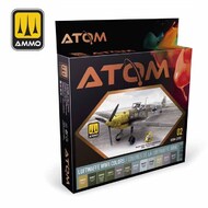 Ammo by Mig Jimenez  NoScale ATOM Paint Set - Luftwaffe WW2 Colors AMMAT20701