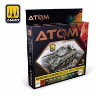  Ammo by Mig Jimenez  NoScale ATOM Paint Set - Russian Tank Colors WW2 AMMAT20705