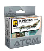 ATOM Paint Set - MiG-17 Fresco Egyptian Air Force #AMMAT20947