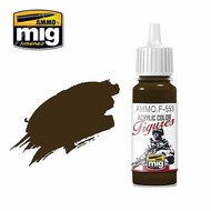 Acrylic Figures Color - Burnt Brown Red (17ml bottle) #AMMF553
