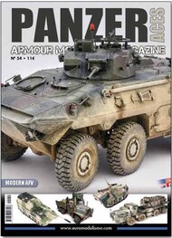  Ammo by Mig Jimenez  Books Panzer Aces Armor Modelling Magazine #54 - Modern AFV AMMPA0054