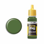  Ammo by Mig Jimenez  NoScale Acrylic Color - IJN Nakajima Dark Green (17ml bottle) AMM0265