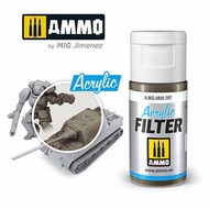  Ammo by Mig Jimenez  NoScale Acrylic Filter - Dirt (15ml) AMM0800