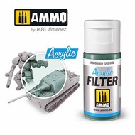  Ammo by Mig Jimenez  NoScale Acrylic Filter - Turquoise (15ml) AMM0809