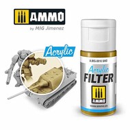  Ammo by Mig Jimenez  NoScale Acrylic Filter - Sand (15ml) AMM0816