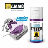  Ammo by Mig Jimenez  NoScale Acrylic Filter - Violet (15ml) AMM0819
