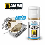  Ammo by Mig Jimenez  NoScale Acrylic Filter - Tan (15ml) AMM0824
