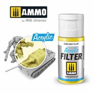  Ammo by Mig Jimenez  NoScale Acrylic Filter - Yellow (15ml) AMM0825