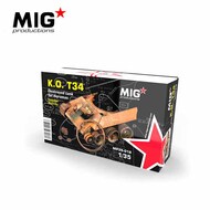  MIG Productions  1/35 K.O. T-34 Destroyed T-34 Tank* MIG35-018