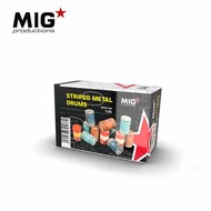  MIG Productions  1/35 Striped Metal Drums* MIG35-109