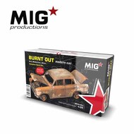 MIG Productions  1/35 Burnt Out Modern Car* MIG35-263