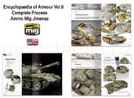  Ammo by Mig Jimenez  NoScale Encyclopedia of Armour Modeling Techniques Vol. 6 Extra - Complete Process - English* AMM6155