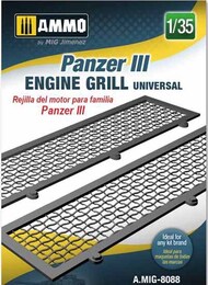 Panzer III Engine Grill #AMM8088