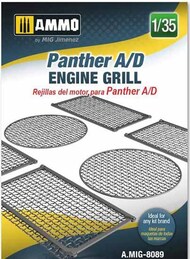  Ammo by Mig Jimenez  1/35 Panther A/D Engine Grill AMM8089