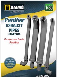 Ammo by Mig Jimenez  1/35 Panther Exhaust Pipes AMM8090
