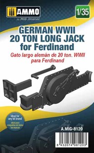 German WWII 20 Ton Long Jack for Ferdinand #AMM8120