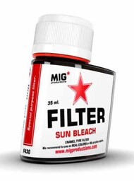  MIG Productions  NoScale Enamel Sun Bleach Filter 35ml Bottle MIGF430
