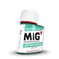  MIG Productions  NoScale Enamel Light Grey-Green Wash 75ml Bottle MIGP279