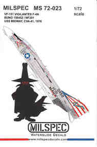 F-4N Phantom II VF-151 Vigilantes USS Midway 1976 CAMMS72023