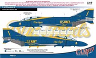  Milspec  1/48 US Navy Blue Angels F-4J Phantom II 1969 Season OUT OF STOCK IN US, HIGHER PRICED SOURCED IN EUROPE CAMMS48054