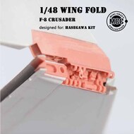  Mini Craft Collection  1/48 Folding wings for Vought F-8E Crusader 3D printed MCC4802