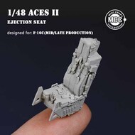 ACES II Ejection Seat wool pad for F-16C Mid/Late (1pc) 3D printed #MCC4812