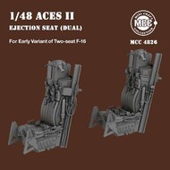 ACES II Ejection Seats for F-16 Two-seat Variant Early (2pcs) #MCC4826