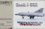  Miniwing-Plastic  1/144 Saab J-35A 'Draken' MINI001