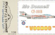  Miniwing-Plastic  1/144 McDonnell CF-101B Voodoo MINI049