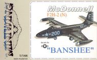  Miniwing-Plastic  1/144 McDonnell F2H-2(N) Banshee MINI051