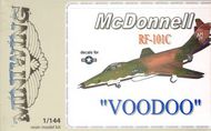  Miniwing-Plastic  1/144 McDonnell RF-101C Voodoo (ex-FE Resin) MINI052