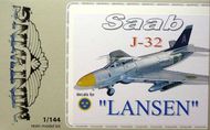  Miniwing-Plastic  1/144 Saab J-32 'LANSEN' MINI055