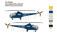 Sikorsky HO-3S-1 Dragonfly / USMC 1 bagged kit with canopy paint mask #MINI340