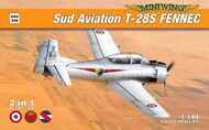 Sud-Aviation T-28S FENNEC astic kits, 3 decals versions, BOXED* #MINI345