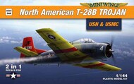 North-American T-28B Trojan / USN + UMSC  2 plastic kits, 3 decals versions, BOXED* #MINI346