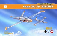  Miniwing-Plastic  1/144 Late July! Fouga CM.170 MAGISTER 2Q/2022 stic kits, 3 decals versions, BOXED - Pre-Order Item* MINI350