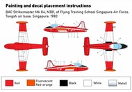  Miniwing-Plastic  1/144 BAC Strikemaster / Singapore MINI358
