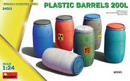 Plastic Barrels 200L (6) #MNA24011