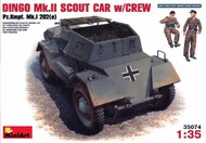  MiniArt Models  1/35 Dingo Mk.II Scout Car w/Crew, Pz.Kmpf. Mk.I 202(e) MNA35074