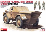  MiniArt Models  1/35 Leichter Pz.Kpfw. Mk.I 202(e) w/Crew (3 figures) MNA35082