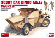  MiniArt Models  1/35 Dingo Mk.Ia Scout Car w/Crew OUT OF STOCK IN US, HIGHER PRICED SOURCED IN EUROPE MNA35087