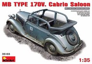  MiniArt Models  1/35 MB Type 170V Cabrio Saloon MNA35103