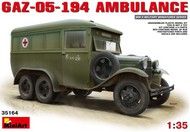 MiniArt Models  1/35 GAZ05-194 Ambulance* MNA35164