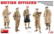  MiniArt Models  1/35 British Officers (5)* MNA35165