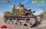  MiniArt Models  1/35 M3 Lee Mid Production Tank w/Full Interior (New Tool) MNA35209